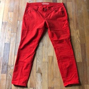 Red/Orange Rockstar Skinny Jeans. 🤩 Size 14